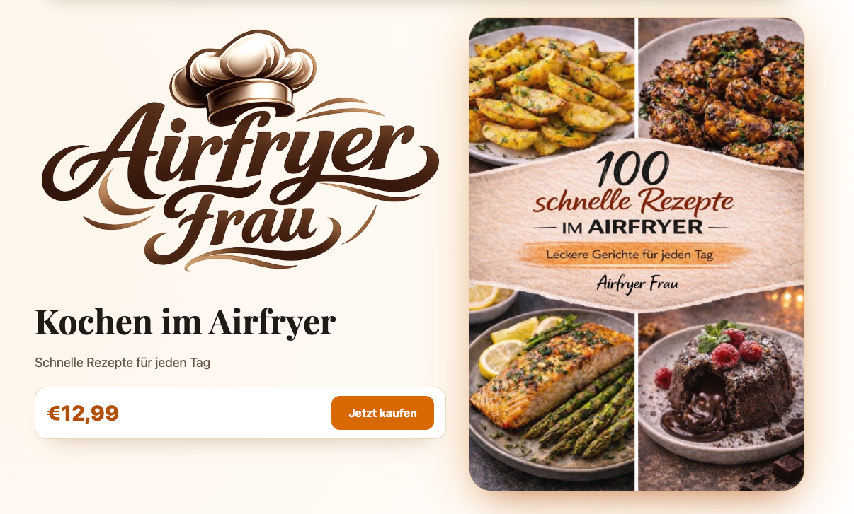 Airfryer Frau