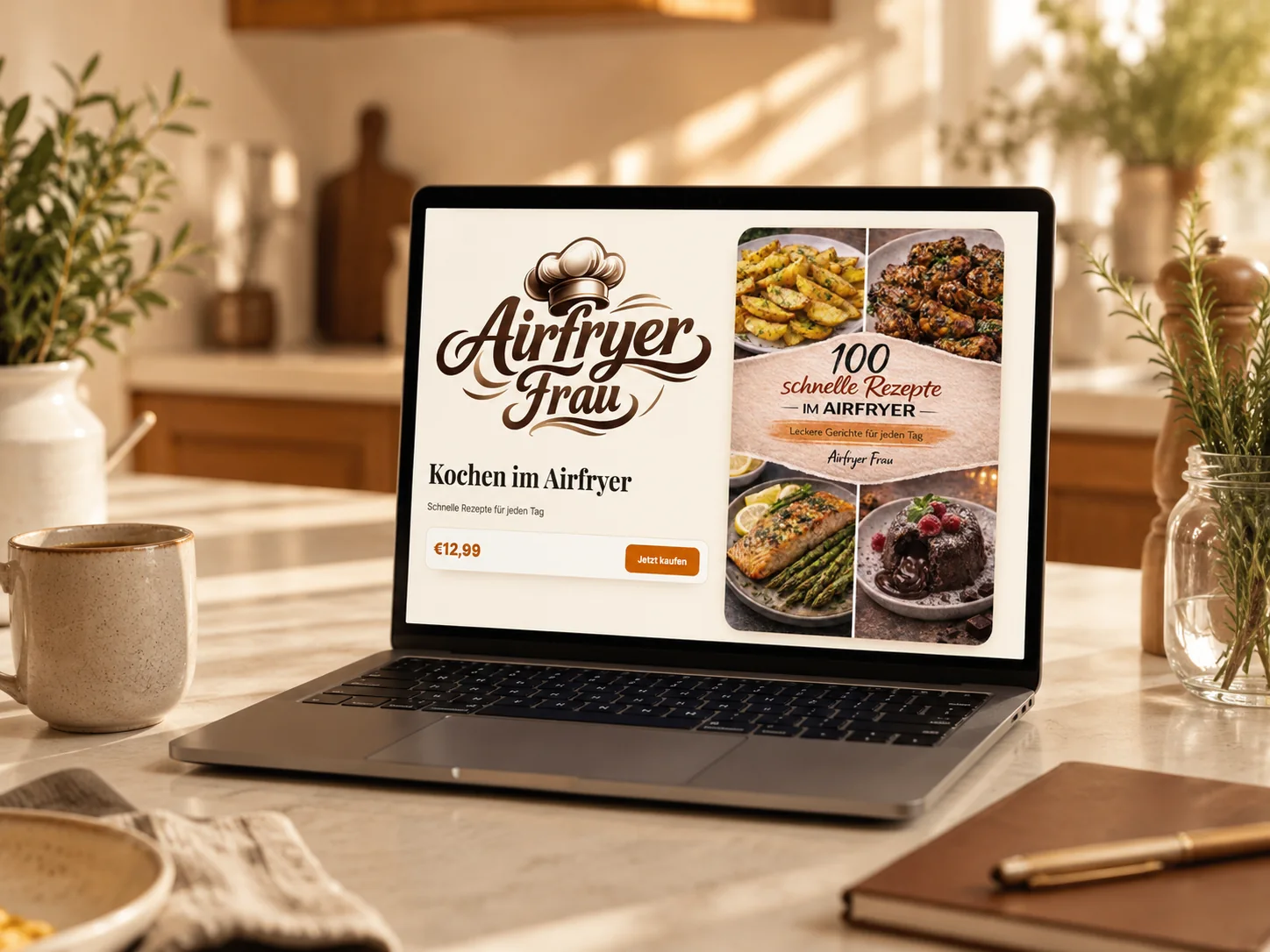 Airfryer Frau