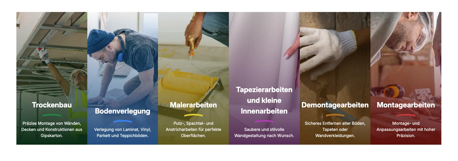 Home Vision – project interface