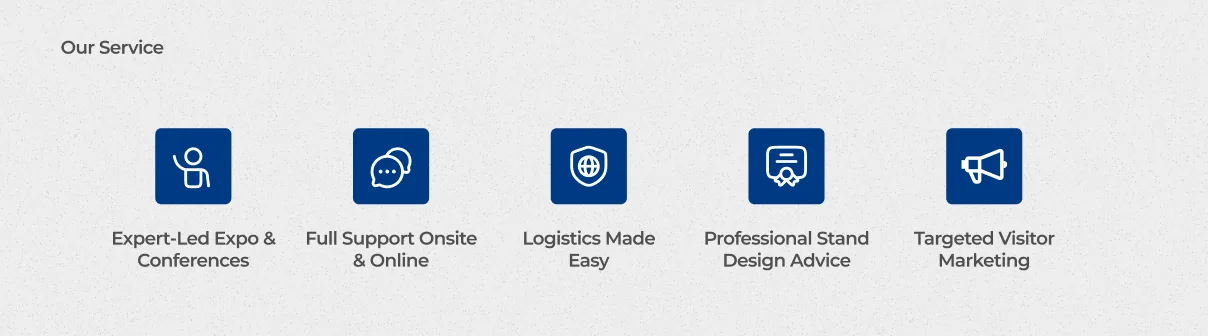 IFW Expo – Messeplattform – project interface
