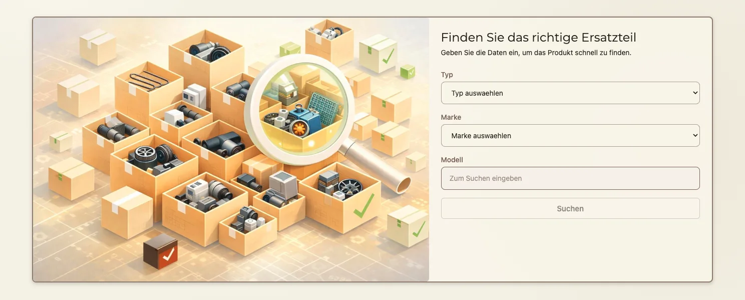 Reparatur PRO – project interface