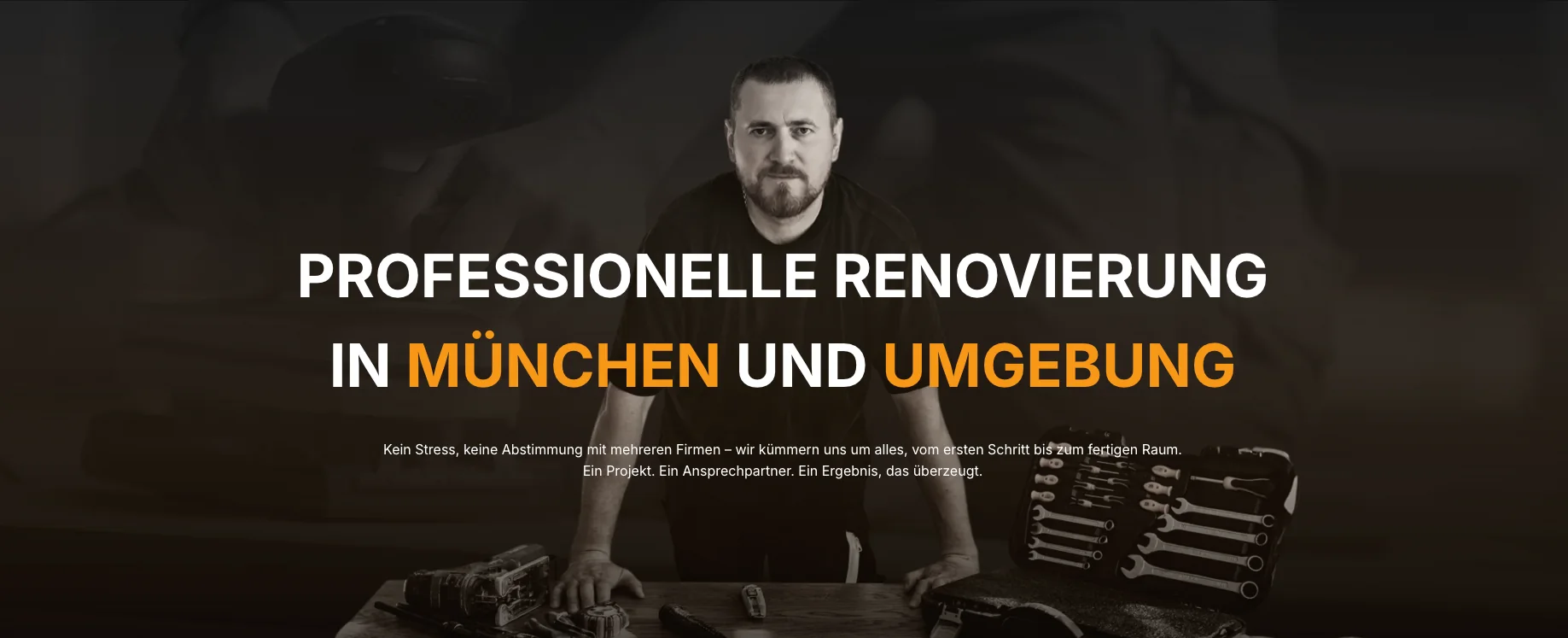 Shcherban Bau – project interface
